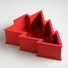 Подарочная упаковка «Ёлка», 24.5×8.5×29.5 см, МДФ 3 мм, красный - Фото 4