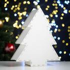 Подарочная упаковка «Ёлка», 24.5×8.5×29.5 см, МДФ 3 мм, белый - Фото 2