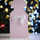 Ящик подарочный «Ёлка», упаковка, 12×12×42, МДФ 6 мм, розовый пастель - Фото 4