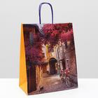 Пакет крафт "Дворик", 22 х 12 х 27 см - Фото 1