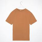 Футболка женская MINAKU OVERSIZE FIT: песочная, р-р 42 - фото 44478446