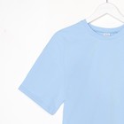 Футболка женская MINAKU REGULAR FIT: цвет голубой, р-р 48 - Фото 7