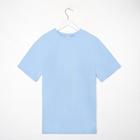 Футболка женская MINAKU REGULAR FIT: цвет голубой, р-р 54 - Фото 5