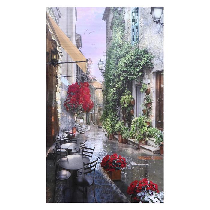 Картина-холст на подрамнике "Улочки Италии" 60х100 см - Фото 1