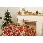 Скатерть новогодняя Доляна "Сказочное настроение" 145*260 +/- 2 см, 100% п/э - фото 30042260