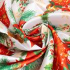 Скатерть новогодняя Доляна "Праздник зимы" 145*260 см, 100% п/э - Фото 7