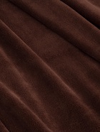 Плед «Этель», 180×200 см, корал-флис, коричневый - Фото 5