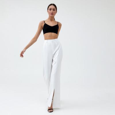 Брюки прямые MIST, р. 44, белый