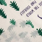 Скатерть Доляна "Елочки" 145х200±3см,100%пэ, рогожка 130 гр/м - фото 31403321