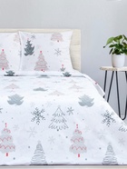 Постельное белье Этель 1.5сп «Рождественская ель» 143*215см,150*214см,70*70см-2 шт - фото 809041395