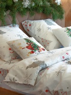 Постельное белье новогоднее "Этель" евро «Рождественская ель» 200*217см,240*220см,70*70см-2 штуки 7076998 - фото 13174620 Постельное белье новогоднее "Этель" евро «Рождественская ель» 200*217см,240*220см,70*70см-2 штуки 7076998 - фото 13174620