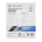 Утюг Galaxy LINE GL 6128, 2200 Вт, керамическая подошва, 30 г/мин, 150 мл, фиолетовый - Фото 7