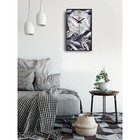 Часы-картина настенные, интерьерные "Стрелиция", плавный ход, 57 х 35 х 4 см - фото 24669250