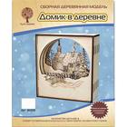 3D-модель сборная деревянная Чудо-Дерево «Домик в деревне» - фото 9517749