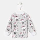 Кофточка детская, цвет светло-серый/облако, рост 68 см - фото 34992958