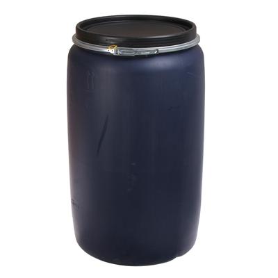 Бочка 227 л, пищевая с крышкой, «Оpen Top Drums»