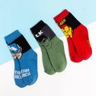 Набор носков "Мстители", MARVEL, 3 пары, 18-20 см - Фото 2