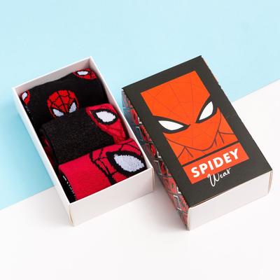 Носки детские Spidey, Человек-Паук, 3 пары, 20-22 см