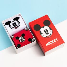 Набор носков "Mickey Mouse", Микки Маус, 2 пары, 22-24 см