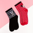 Набор носков  "Minnie", Минни Маус, 2 пары, 22-24 см - Фото 2
