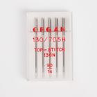 Иглы для бытовых швейных машин, TOP STITCH, №90, 5 шт - Фото 3