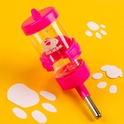 Поилка для грызунов «Пижон», 80 мл, розовая - Фото 7