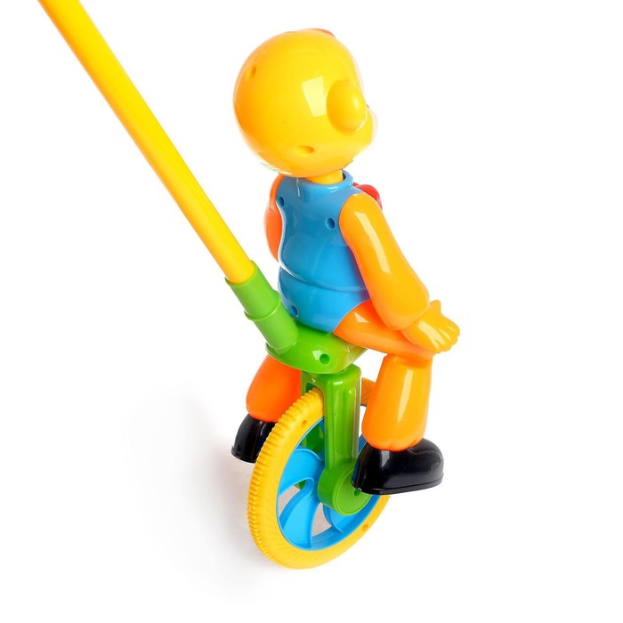 Каталка на палочке «Цирковая обезьянка», МИКС 50332