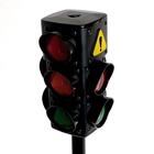 Светофор «Главная дорога», высота 75 см, световые и звуковые эффекты - фото 3978410