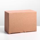 Коробка подарочная складная, упаковка, 22 х 15 х 10 см - Фото 2