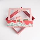 Коробка подарочная «Pink mood», 23.5 × 20.5 × 5.5 см - фото 6440548