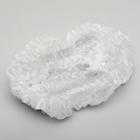 Шапочка медицинская Шарлотта 10 г/м белая р-р 54-65 см спанбонд 100 шт./уп - Фото 1