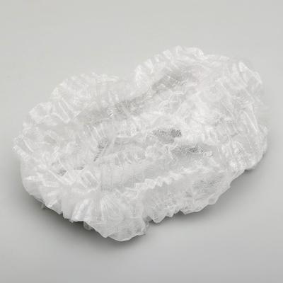 Шапочка медицинская Шарлотта 10 г/м белая р-р 54-65 см спанбонд 100 шт./уп