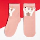 Набор новогодних носков KAFTAN "Happy holidays!" 5 пар, размер 35-38 - фото 26157800