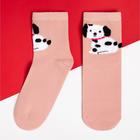 Набор новогодних носков KAFTAN "Happy holidays!" 5 пар, размер 35-38 - фото 26157802