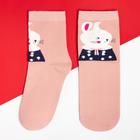 Набор новогодних носков KAFTAN "Happy holidays!" 5 пар, размер 35-38 - фото 26157804