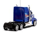 Грузовик радиоуправляемый «Тягач», работает от батареек, цвета МИКС, уценка (помята упаковка) - Фото 3