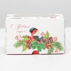 Коробка для капкейков «Снежный подарок» 10 х 16 х 10см - Фото 2