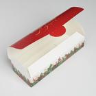 Коробка под кекс «Подарок», 9 х 9 х 24,5 см, Новый год - Фото 5