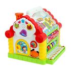 УЦЕНКА Игрушка развивающая логическая «Домик с ручкой», световые и звуковые эффекты, счёты, пианино, сортер - Фото 2