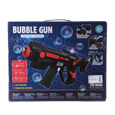 Генератор мыльных пузырей «Автомат-бластер» 36 × 5,5 × 30 см, МИКС