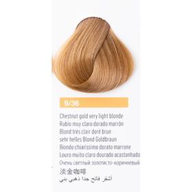 Крем-краска Lakme Chroma, тон 9/36 Светлый блондин золотисто-коричневый, 60 мл