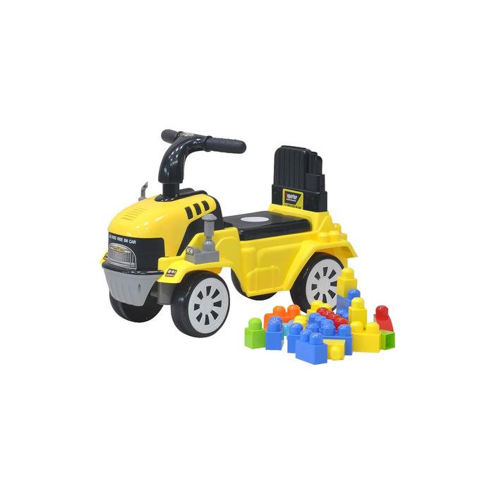 Детская Каталка Everflo Builder truck yellow c кубиками 2512₽