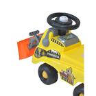 Каталка детская Everflo Bulldozer, c родительской ручкой, цвет жёлтый - Фото 4