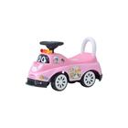 Каталка детская Everflo Happy Car, цвет розовый - Фото 2