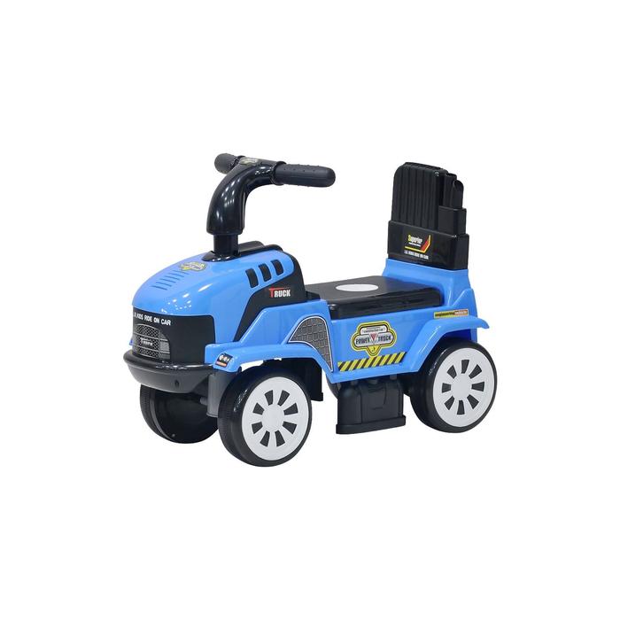 Каталка детская Everflo Tractor, цвет синий - Фото 1