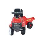 Каталка детская Everflo Tractor, c прицепом, цвет красный - Фото 2