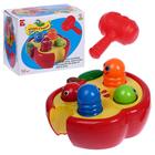 УЦЕНКА Развивающая игрушка «Стучалка Червячки» с молотком - Фото 1