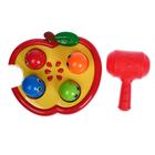УЦЕНКА Развивающая игрушка «Стучалка Червячки» с молотком - Фото 2