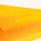 Лоскут для рукоделия, 42 х 42 см, фетр оранжевый, 160 гр/м² - Фото 1