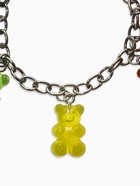 Браслет «Мармеладные мишки», цветной в серебре, 17 см - Фото 2